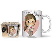 Generico Collezione BUBINE - Tazza in Ceramica BUBINA - TU NE VALI LA Pena Sempre