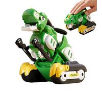 Generico Collision Transforming Dinosaur Car Toy,12.5x11x8cm Vehicle Model - Automatic Transformation Figure Toys | For Home Preschool Boys Girls Birthday Party Favor Holiday Living Room Bedroom