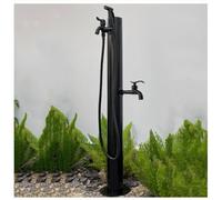 Generico Colonna d'Acqua da Giardino autoportante con Doppio Rubinetto - Rubinetto per la distribuzione dell'Acqua all'aperto, efficiente beccuccio per Fontana di irrigazione per soluzioni di giardin