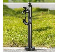 Generico Colonna d'Acqua per Giardino Verticale in Acciaio Inossidabile per Esterni - Supporto per Rubinetto antigelo per Esterni da 60 cm per Giardinaggio Verticale, Elemento Decorativo da Giardino