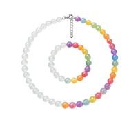 Generico Color Changing Beaded Necklace Kit - Resin Colorful Rainbow
