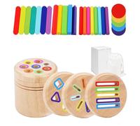 Generico Color Matching Game - Wooden Sorting Toy, Learning Activity