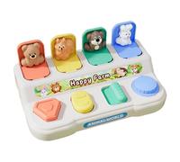 Generico Color Sorting Toy, Cause And Effect Toy, Preschool Learning, Sensory Coordination Animal Play for Early Development Skills, Indoor Educational Activity, Children Ages 3+ Years Old