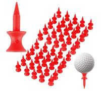 Generico Colored golfTees, Portable golfBall Tees - Reusable Golfing Tees Pack, Durable Training Accessories, Lightweight Sports Equipment | Practice Aids for Women Men Beginners Professionals