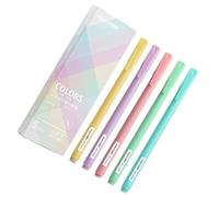 Genérico Colored Set - 5 colori sets, Quick Drying, Vibrant Colored | Adult Scrapbooking Student Diary For Writing Drawing Coloring Creative Art Projects