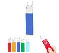 Generico Colorful Threading Tool, Colorful Sewing Machine Threading Tool, Easy Needle Inserter Aid for Everyday Clothing Repairs, Universal Craft Quilting Gadget Accessories Threader (Blue)