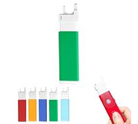 Generico Colorful Threading Tool, Colorful Sewing Machine Threading Tool, Easy Needle Inserter Aid for Everyday Clothing Repairs, Universal Craft Quilting Gadget Accessories Threader (Green)