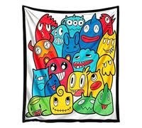 Generico Coloring Blankets for Adults - 59.05 Inches, Reusable Art Mat, Soft Decorative Throw | Colorable Blanket, Creative Drawing Cover for Nursery, Travel, Outdoor, Car, Couch, Bedroom