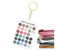 Generico colorPalette Keychain 30 colorSample Cards Matching Guide