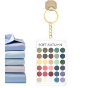 Generico colorPalette Keychain 30 colorSample Cards Matching Guide