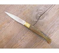 Generico COLTELLO 22 CM SARDO SARDEGNA tipo Pattadesa Pattada MANICO CORNO BUE lama 10 cm su rchiesta incisione come immagine