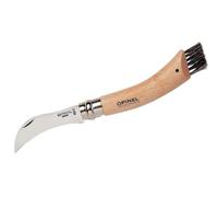 Generico Coltello per Funghi Serramanico in Acciaio Inox e Legno con lama ripiegabile 8 cm
