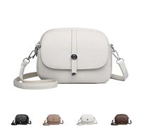 Generico Comebybuy Bags, Comebybuy Crossbody Leather Bag, Women's Casual Satchel Handbag, for Women Travels (White)