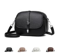Generico Comebybuy Bags, Comebybuy Crossbody Leather Bag, Women's Casual Satchel Handbag, for Women Travels (Black)