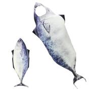 Generico Comfortable Fish Outfit - Kids Salmon Costume for Carnival | Fabric Material with Soft Warm Props, Breathable Holiday Suit, Role Play Masquerade, Performance, Birthday, School, Entertainment