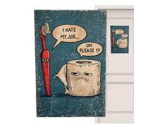 Generico Comic Steel Board Frame Plate, Joking Classic Emblem Alloy Piece, 7.87x11.81 inches Bright with Etched, Ancient Stone with Showcase, Home Mount Gallery Scene, Urban Craft for Studio and Hall