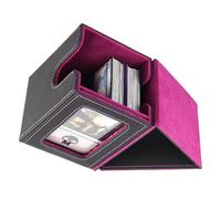 Genérico Commander Deck Box - Astuccio per mazzi di carte Commander, mazzo Commanderr con grande capacità di stoccaggio, può contenere 100 pezzi, multifunzionale