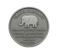 Generico Commemorative Coin, Marine Animals Pocket Hug Coin, Engraved Blessing Poem, Double-Sided Metal Keepsake 2.56x2.56 Inches for Birthday, Holiday, And Anniversaries