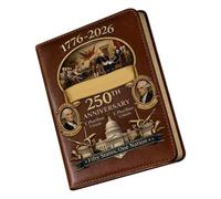 Generico Commemorative Diary - 1776-2026 250th Notebook, US Historical Journal | Patriotic Memory Keeper 320g, Semiquincentennial States Gift For School Office Home