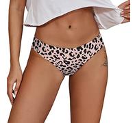 Generico Comodi e Morbidi Slip da Donna,Biancheria Intima Donna Bikini Mutandine a Vita Bassa Biancheria Classica Perizoma Pizzo Senza Cuciture Stile Hipster Briefs Underwear
