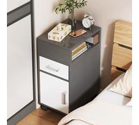 Generico Comodino Camera da Letto, Comodini Stretti, Tavolini Minimalisti for Soggiorno, Studio
