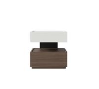 Generico Comodino portaoggetti Cassetto semplice Comodino di lusso Minimalista Mesitas De Noche Para El Dormitorio Mobili Camera da letto(50x40x50cm-3)