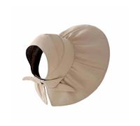 Generico Comodo cappello da sole a tesa larga misura regolabile pieghevole visiera grande traspirante tappo superiore vuoto all'aperto(Khaki)