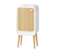 Generico Compact Kitchen Bins - Space Saver Waste Bin, Trash Bin with Odor Control System, Sturdy Stainless Steel Garbage Container, Home Kitchen Wastebasket, Trash Baskets for Waste Disposal