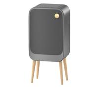 Generico Compact Kitchen Bins - Space Saver Waste Bin, Trash Bin with Odor Control System, Sturdy Stainless Steel Garbage Container, Home Kitchen Wastebasket, Trash Baskets for Waste Disposal