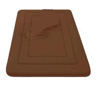 Generico Compatibile con 1 Tappetino da Bagno in Schiuma - Tappeto Cucina Assorbente, Antiscivolo, Comodo Cuscinetto in Piedi Blu Beige(Coffee)