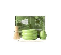 Generico Compatibile con 4/7 pezzi di ciotola Matcha supporto for baffo for punta da tè(4 PCS Matcha Set D)