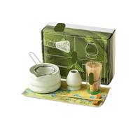 Generico Compatibile con 4/7 pezzi di ciotola Matcha supporto for baffo for punta da tè(7 PCS Matcha Set G)