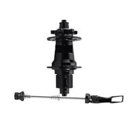 Generico Compatibile con 5 mozzi Cuscinetti sigillati 6 nottolino 120 Anteriore 9x100 15x100 Posteriore 10x135 12x142 Micro Spline for Bicicletta(MS Black 10x135)