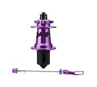 Generico Compatibile con 5 mozzi Cuscinetti sigillati 6 nottolino 120 Anteriore 9x100 15x100 Posteriore 10x135 12x142 Micro Spline for Bicicletta(HG Purple 10x135)