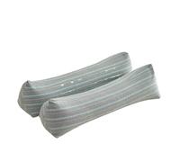 Generico Compatibile con coppia di cuscini for il collo triangolari in grano saraceno for adulti, universali, trazione a strisce 3D(Xinlan)