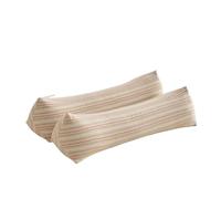 Generico Compatibile con coppia di cuscini for il collo triangolari in grano saraceno for adulti, universali, trazione a strisce 3D(Kaqi)