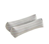 Generico Compatibile con coppia di cuscini for il collo triangolari in grano saraceno for adulti, universali, trazione a strisce 3D(Milan)