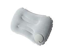 Generico Compatibile con cuscino gonfiabile confortevole portatile, campeggio, piscina, auto ultra morbida(Gray)