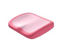 Generico Compatibile con cuscino in cotone, schiuma viscoelastica, lavabile, decorazione domestica necessaria(Pink)