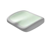 Generico Compatibile con cuscino in cotone, schiuma viscoelastica, lavabile, decorazione domestica necessaria(Green)