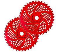 Generico Compatibile con Disco for taglierina in Acciaio al carburo 36T | Disco tagliente dentato for eliminare erbacce spesse e sottobosco arbustivo(2PCS Set with Tool)