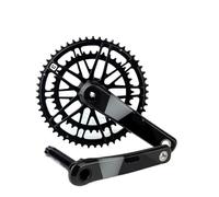 Generico Compatibile con guarnitura in Fibra for Bici da Strada 11/12 velocità 50-34/53-39T Guarnitura for Bicicletta a Montaggio Diretto 170 mm 46/48/50/52T Parti della Corona(Crank 53-39T)