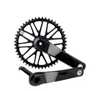 Generico Compatibile con guarnitura in Fibra for Bici da Strada 11/12 velocità 50-34/53-39T Guarnitura for Bicicletta a Montaggio Diretto 170 mm 46/48/50/52T Parti della Corona(Crank 48T)