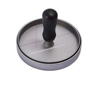 Generico Compatibile con Hamburger Patty Maker Press Antiaderente Nessuna deformazione Manuale Tondo Riso Durevole Utensili da Cucina Portatili for Carne(L)