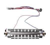 Generico Compatibile con il gruppo riscaldatore di sbrinamento WR51X10029 | Riscaldatore di sbrinamento for frigorifero con cablaggio e termostato for GE Kenmore Hotpoint