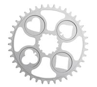 Generico Compatibile con la corona EVOSID Silver for bici da strada/pieghevole, pignone stretto largo 40/42/44/46/48/50T, adatta for ruota dentata for bicicletta 8-12 velocità(48T)