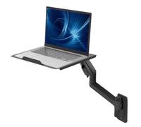 Generico Compatibile con Laptop da 14 Pollici Workstation Galleggiante Regolabile in Altezza con Supporto a Parete Pneumatico Sit-Stand