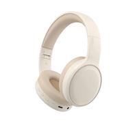 Generico Compatibile con l'auricolare wireless th30 Bluetooth 5,0 auricolare pieghevole for giochi sportivi(Th30 beige White)