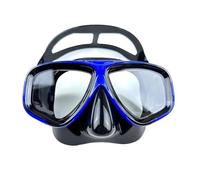 Generico Compatibile con Maschera Subacquea Professionale, Tuta da Snorkeling, Gonna in Silicone for Adulti, Occhiali antiappannamento, Attrezzatura Nuoto(A)