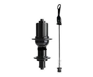 Generico Compatibile con mozzo Bici da Strada PS4 velocità Ruota Libera 20 e 24 Fori boccole for Bicicletta Posteriore Ciclismo Ore 8/9/10/11/12S(PS4 Black Rear)